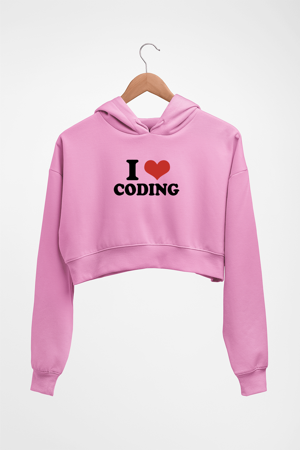 I LOVE CODING HOODIE FOR WOMEN