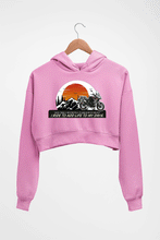 Load image into Gallery viewer, Ride Crop HOODIE FOR WOMEN-Light Baby Pink-Ektarfa.online
