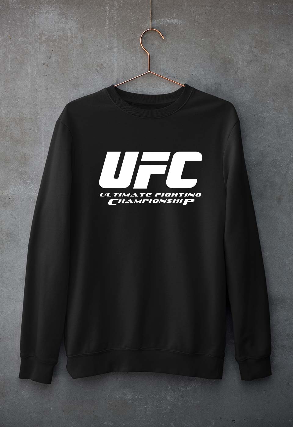 UFC Sweatshirt for Men/Women-Black-Ektarfa.online