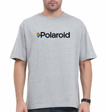Load image into Gallery viewer, Polaroid Oversized T-Shirt for Men-Grey-Ektarfa.online
