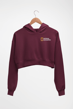 Load image into Gallery viewer, National Geographic Crop HOODIE FOR WOMEN-Maroon-Ektarfa.online

