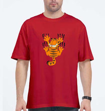 Load image into Gallery viewer, Garfield Oversized T-Shirt for Men-Red-Ektarfa.online
