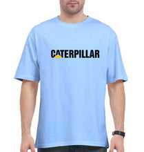 Load image into Gallery viewer, caterpillar Oversized T-Shirt for Men-Baby Blue-Ektarfa.online
