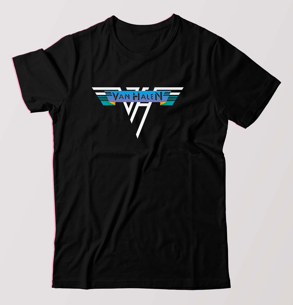 van halen T-Shirt for Men-Black-Ektarfa.online