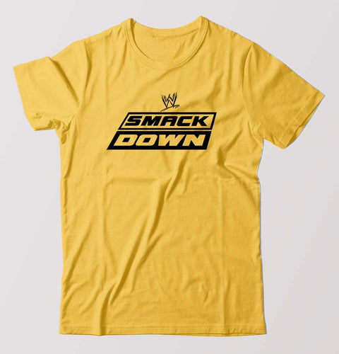smackdown T-Shirt for Men-Golden Yellow-Ektarfa.online