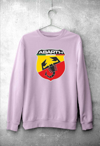 Abarth Unisex Sweatshirt for Men/Women-Light Pink-Ektarfa.online
