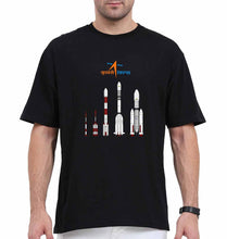 Load image into Gallery viewer, isro Oversized T-Shirt for Men-Black-Ektarfa.online
