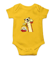 Load image into Gallery viewer, calvin hobbes Kids Romper For Baby Boy/Girl-Yellow-Ektarfa.online
