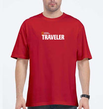 Load image into Gallery viewer, National Geographic Traveler Oversized T-Shirt for Men
