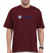 Load image into Gallery viewer, Wharton Oversized T-Shirt for Men-Maroon-Ektarfa.online
