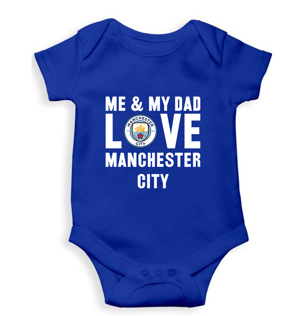 Love Manchester City Kids Romper For Baby Boy/Girl