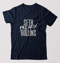 Load image into Gallery viewer, Seth Rollins T-Shirt for Men-Navy Blue-Ektarfa.online
