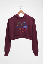 Load image into Gallery viewer, Wipro Crop HOODIE FOR WOMEN-Maroon-Ektarfa.online
