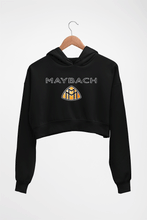Load image into Gallery viewer, Maybach Crop HOODIE FOR WOMEN-Black-Ektarfa.online
