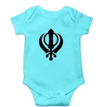 Load image into Gallery viewer, sikh Romper For Baby Boy/Girl-Sky Blue-Ektarfa.online
