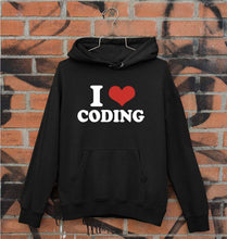 Load image into Gallery viewer, I Love Coding Hoodie for Men/Women
