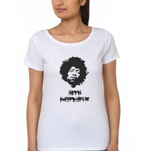 Load image into Gallery viewer, Jimi Hendrix T-Shirt for Women-White-Ektarfa.online
