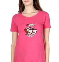 Load image into Gallery viewer, marc marquez T-Shirt for Women-Pink-Ektarfa.online
