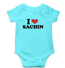 Load image into Gallery viewer, I LOVE SACHIN Romper For Baby Boy/Girl-Sky Blue-Ektarfa.online
