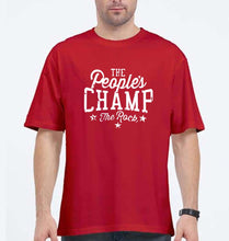 Load image into Gallery viewer, peoples champ Oversized T-Shirt for Men-Red-Ektarfa.online
