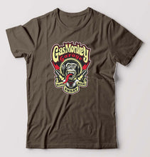 Load image into Gallery viewer, Gas Monkey T-Shirt for Men-Olive Green-Ektarfa.online
