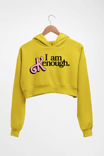 Load image into Gallery viewer, kenough Crop HOODIE FOR WOMEN-Mustard Yellow-Ektarfa.online

