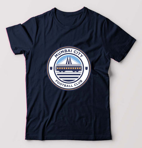 Mumbai Fc T-Shirt for Men-Navy Blue-Ektarfa.online