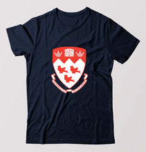 Load image into Gallery viewer, McGill University T-Shirt for Men-Navy Blue-Ektarfa.online
