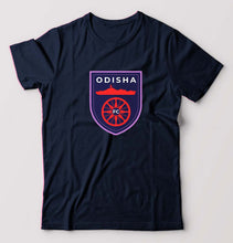 Load image into Gallery viewer, Odisha FC T-Shirt for Men-Navy Blue-Ektarfa.online
