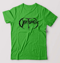 Load image into Gallery viewer, Obituary T-Shirt for Men-flag green-Ektarfa.online
