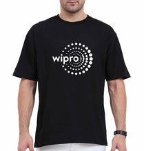 Load image into Gallery viewer, Wipro Oversized T-Shirt for Men-Black-Ektarfa.online
