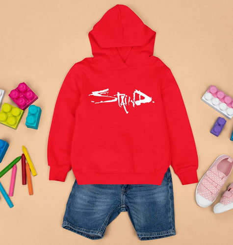 Staind Hoodie for Boy/Girl-Red-Ektarfa.online