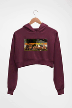 Load image into Gallery viewer, outer banks Crop HOODIE FOR WOMEN-Maroon-Ektarfa.online
