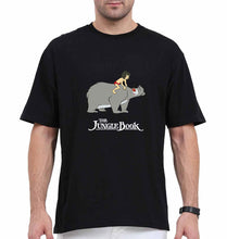 Load image into Gallery viewer, jungle book Oversized T-Shirt for Men-Black-Ektarfa.online
