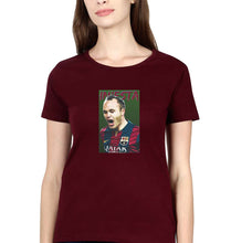 Load image into Gallery viewer, iniesta T-Shirt for Women-Maroon-Ektarfa.online
