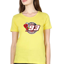 Load image into Gallery viewer, marc marquez T-Shirt for Women-Yellow-Ektarfa.online
