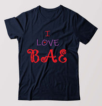 Load image into Gallery viewer, love BAE T-Shirt for Men-Navy Blue-Ektarfa.online
