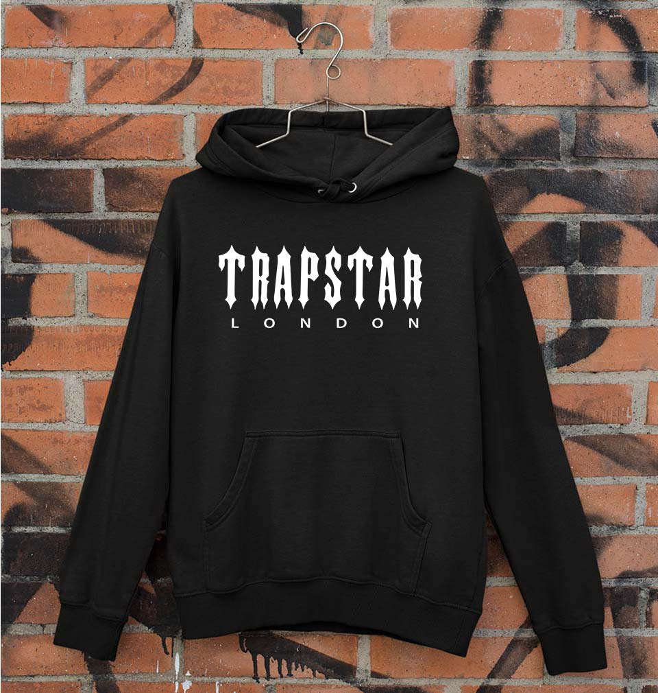 Trapstar Unisex Hoodie for Men/Women-Black-Ektarfa.online