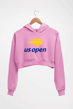 Load image into Gallery viewer, US Open Crop HOODIE FOR WOMEN-Light Baby Pink-Ektarfa.online
