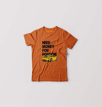 Load image into Gallery viewer, Porsche (Need Money) T-Shirt for Boy/Girl-Orange-Ektarfa.online

