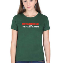 Load image into Gallery viewer, terminator T-Shirt for Women-Dark Green-Ektarfa.online
