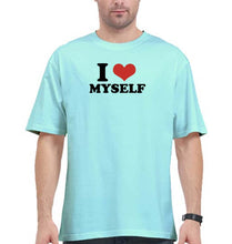 Load image into Gallery viewer, I LOVE MYSELF Oversized T-Shirt for Men
