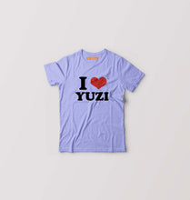 Load image into Gallery viewer, I LOVE YUZI T-Shirt for Boy/Girl-Lavender-Ektarfa.online
