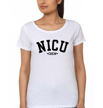 Load image into Gallery viewer, NICU crew T-Shirt for Women-White-Ektarfa.online
