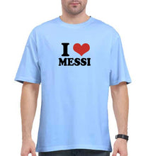 Load image into Gallery viewer, I LOVE MESSI Oversized T-Shirt for Men
