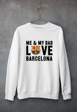 Load image into Gallery viewer, Love Barcelona Unisex Sweatshirt for Men/Women-White-Ektarfa.online

