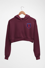 Load image into Gallery viewer, Odisha FC Crop HOODIE FOR WOMEN-Maroon-Ektarfa.online
