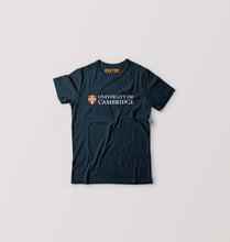 Load image into Gallery viewer, Cambridge University Kids T-Shirt for Boy/Girl-Petrol Blue-Ektarfa.online
