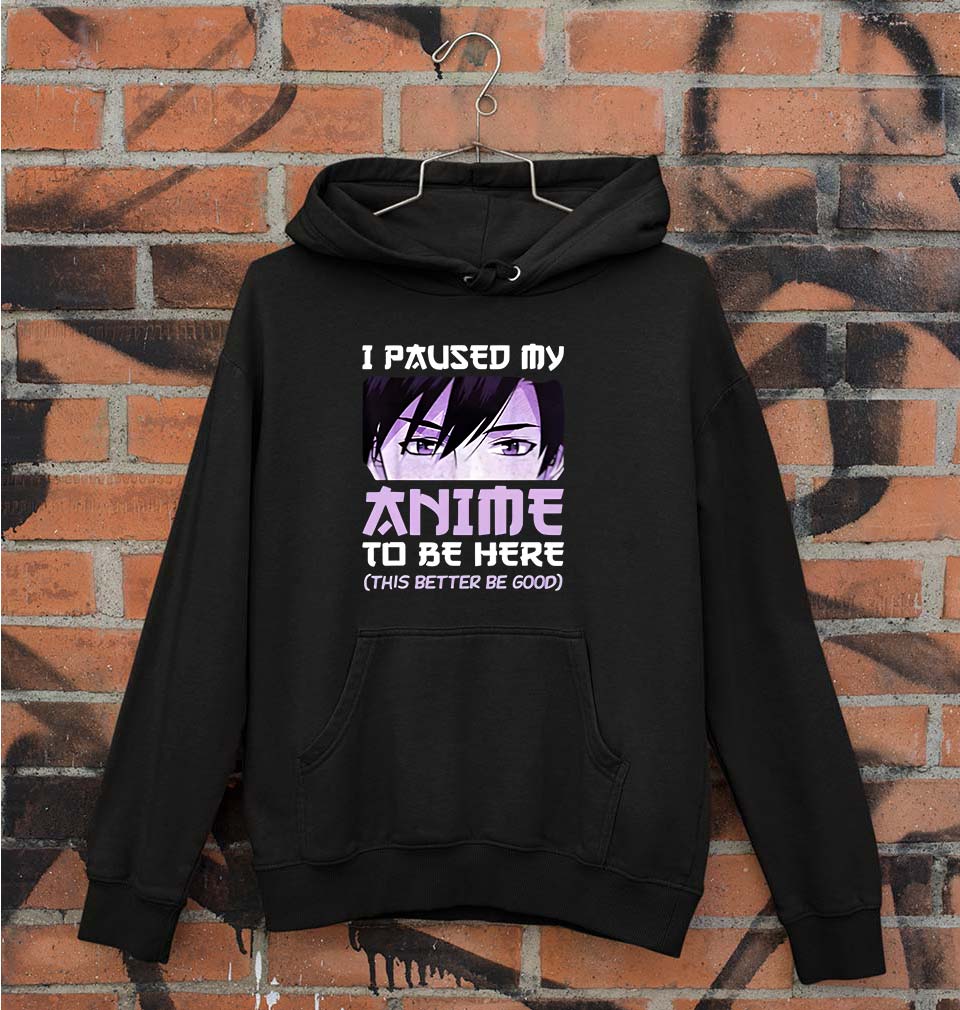 Paused my Anime Hoodie for Men/Women