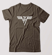 Load image into Gallery viewer, van halen T-Shirt for Men-Olive Green-Ektarfa.online

